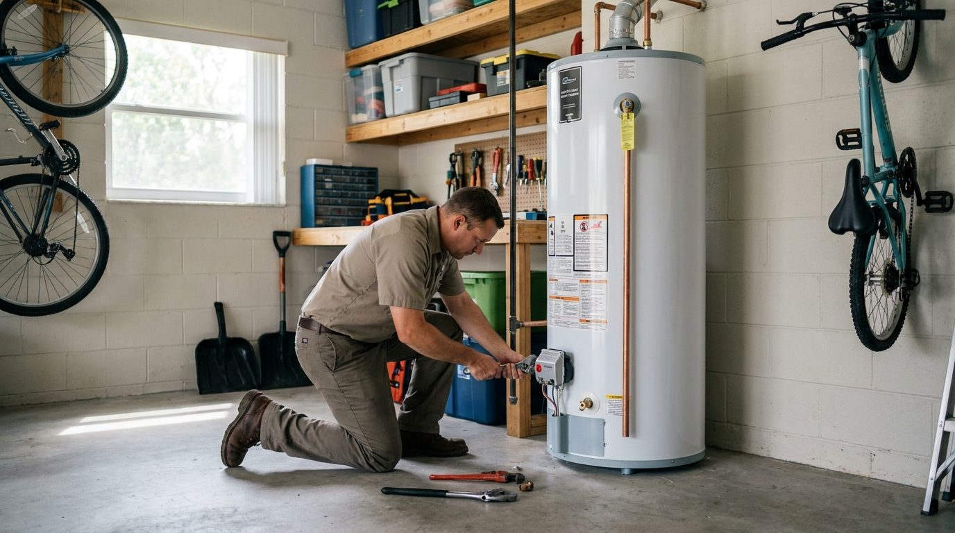Temporary representative photo: Water Heater Installation and Replacement